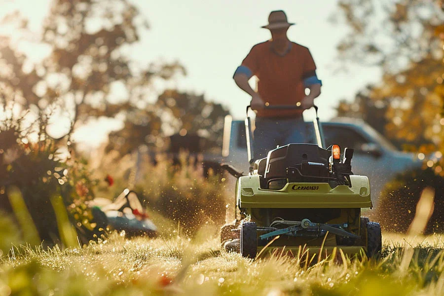 push mower for small yard
