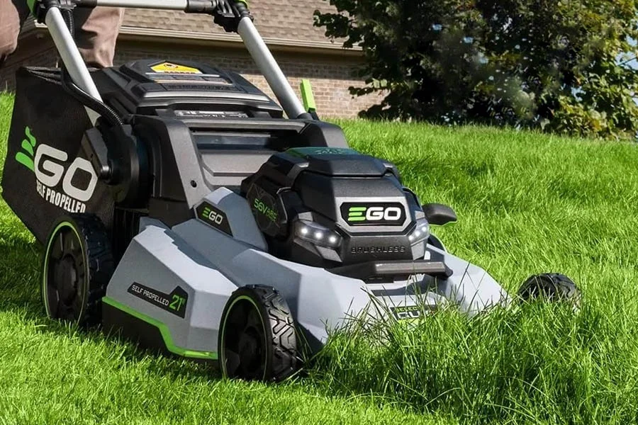best electric lawn mower for large yard